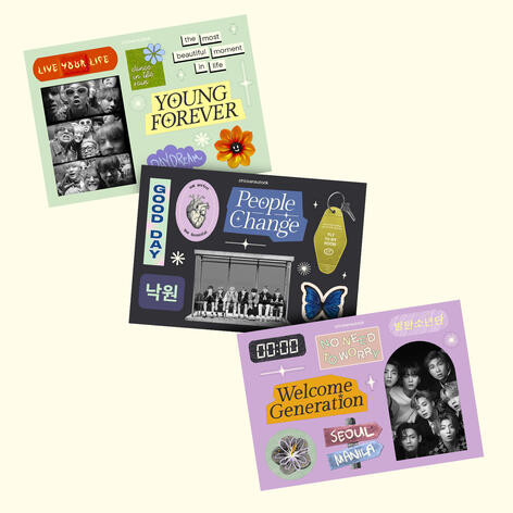 A7 Waterproof Sticker Sheets