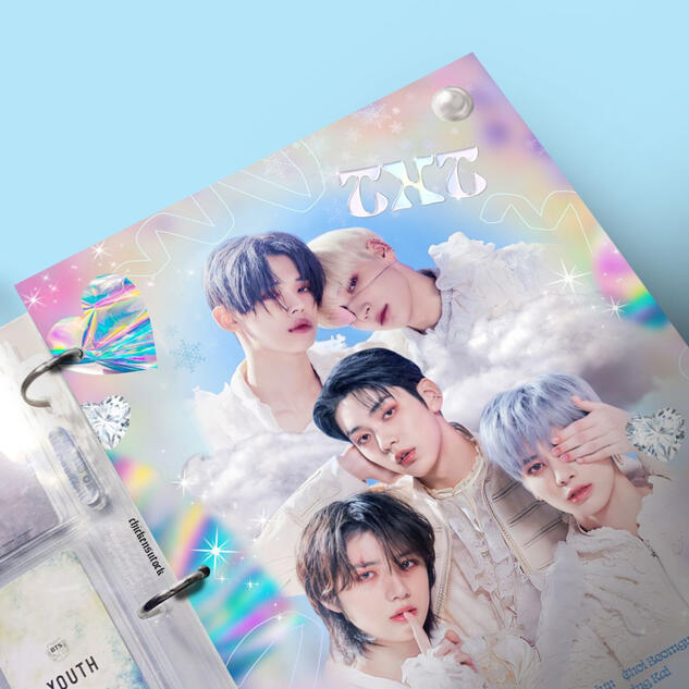 TXT World Binder Cover/Divider