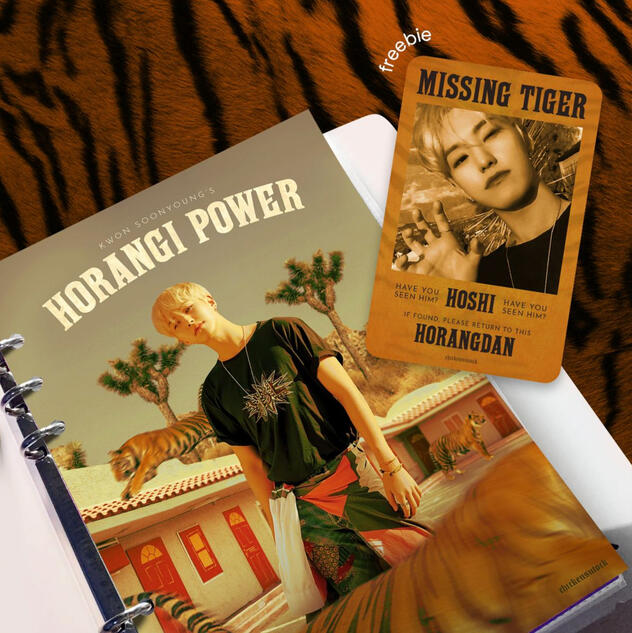 Hoshi's Horangi Power Binder Cover/Divider